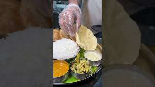 Authentic South Indian lunch  Anantha Veg at Namma Jayanagar  MonkVlogs shorts [upl. by Nidnal]