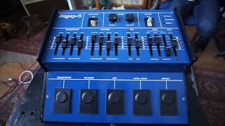 LIDER2 SOVIET ANALOG GUITAR SYNTHESIZER MULTI FX PROCESSOR polivoks ussr russia [upl. by Moshe]