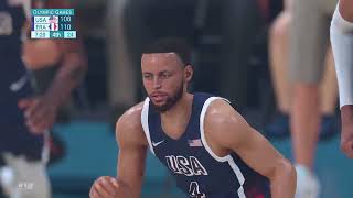 USA vs FRANCE FULL GAME HIGHLIGHTS  2024 Paris Basketball Olympic Games Highlights Today 2K24 [upl. by Lynett299]