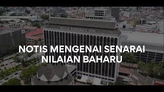 Notis Senarai Nilaian Baru [upl. by Ardna]