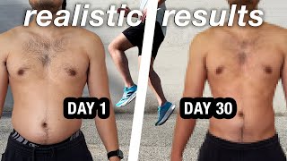 Running Everyday For A Month Results [upl. by Odraude]