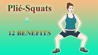 🧘‍♀️Plié Squats  How To Do and 12 Benefits of Plié Squats [upl. by Ecnarrot715]