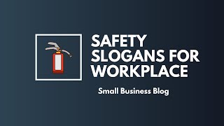 brilliant safety slogans for workplace [upl. by Ramona]