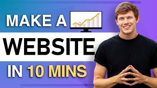 How To Build A Website in 10 Minutes Wordpress Tutorial 2024 [upl. by Nivar]