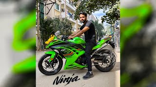 Buying Kawasaki Ninja 300  2024 model Finally Delivered [upl. by Ecirtra]