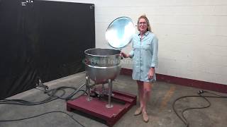 BH Hubbert 30 GAL Stainless Steel Kettle Demonstration [upl. by Llehsor]