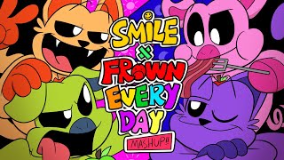 SMILE x FROWN EVERYDAY Smiling Critters Mashup Song Poppy Playtime chapter 3 [upl. by Aihsekan138]