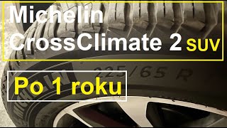 Michelin CrossClimate 2 SUV po roku i 13k km  Mazda CX5 AWD  Jaki stan [upl. by Tiffanle]