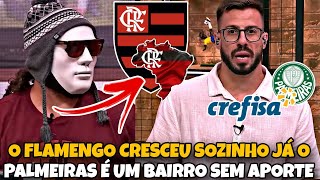 PALMEIRENSE FOI JANTADO AO VIVO EM COMPARAÇÃO CONTRA O FLAMENGO KKKK  CAZÉ TV [upl. by Giltzow461]