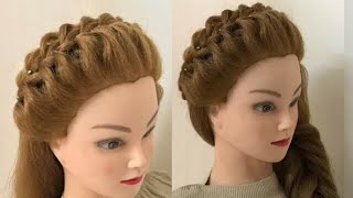 2 Awesome Hairstyle Looks  Hairstyles for Small Face [upl. by Esirehc]