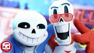 Sans and Papyrus Song Remastered  An Undertale Rap by JT Music quotTo The Bonequot [upl. by Renzo]