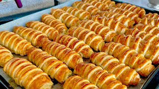 📢PİŞMESİYLE BİTMESİ BİR OLDU😋HAZIR YUFKADAN ÖZEL SOSUYLA MİLFÖYLÜ BÖREK ÇITIR ÇITIR BÖREK TARİFİ💯 [upl. by Sidra908]