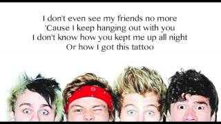 5sos  voodoo doll Studio VersionLyrics on screen [upl. by Narej]