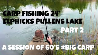 Carp Fishing  Elphicks Pullens A session of 60’s Part 2 [upl. by Trilly762]