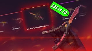 Upgrade for the most expensive CS2 knife on HELLCASE [upl. by Atiuqad]