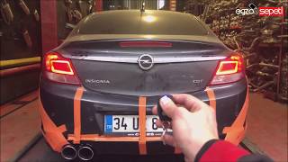 OPEL İNSİGNİA 20 DİZEL KUMANDALI VAREX EGZOZ SESİ [upl. by Oicnanev]