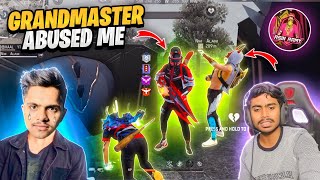 Grandmaster Challenge Kaal YT  Kutta Bana ke Mara  Free Fire Gameplay [upl. by Ilarrold]