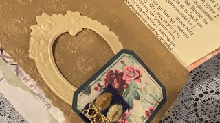 Shabby vintage journal flip through [upl. by Amos482]