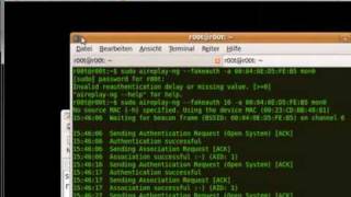 WEP Hacken Deutsches Tutorial Teil 1 [upl. by Hedvige]