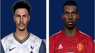 PES 2017 PAUL POGBA amp DELE ALLI LATEST LOOK 2020 [upl. by Esoryram]