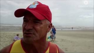 Salvavidas fala sobre segurança no mar e Operação Golfinho [upl. by Eenet550]