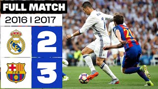 Real Madrid vs FC Barcelona 23 20162017 PARTIDO COMPLETO [upl. by Waldon]