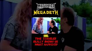 Time traveller Vs Ulrich and Mustaine timetravel mustaine ulrich timetravellerneme memes [upl. by Yrrol925]