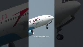 AUSTRIAN AIRLINES B777200ER takeoff at Bangkok Airport shorts aviation b777 takeoff plane [upl. by Florinda]