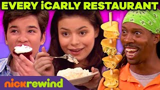 Every Restaurant in iCarly 🍔 NickRewind [upl. by Bunni761]