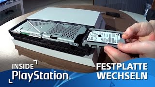 Tutorial Festplatte der PS4 wechseln [upl. by Noyr606]