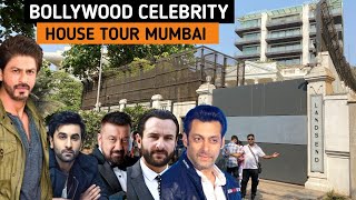 Bollywood celebrity house tour  Bollywood Celebrity Homes Tour in Mumbai  Indian Celebrity Houses [upl. by Wyler]