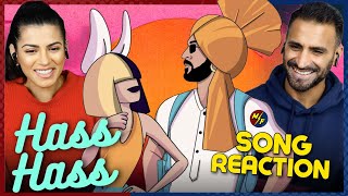 Hass Hass Official Video Diljit Dosanjh X Sia  Reaction [upl. by Anaicilef]