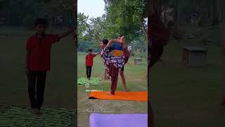 Natarajasana yoga poce yogafortherestofus viral [upl. by Bronk792]