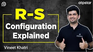 R S configuration Organic Chemistry  IIT JEE amp NEET  Vineet Khatri  ATP STAR NEET [upl. by Yor]