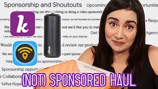 Trying Products That Asked To Sponsor Me Not Sponsored [upl. by Hekking]