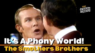 Its A Phony World  The Smothers Brothers  Smothers Brothers Comedy Hour [upl. by Ariaj]