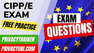 Test Your Knowledge ECHR and the EU Institutions  IAPP CIPPE Exam Practice Questions [upl. by Sapowith234]