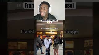 Frankfurt gehört nicht zu Deutschland 😭‼️ reaction lustigeclips twitch twitchdeutschland [upl. by Tanah94]