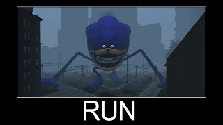 Shin Sonic Tapes are chasing Me in Garrys Mod [upl. by Andriette287]