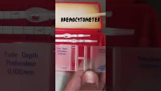 hemocytometer haemocytometer hemacytometer hemocytometerrbccount hemocytometerwbccount lab [upl. by Irrej]