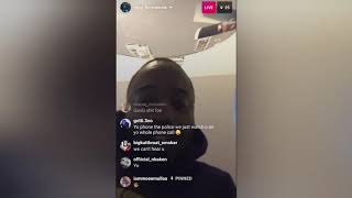 BCR Meezle On IG Live With Brick Youngsta Fbg Duck Lil Brother Diss Fbg [upl. by Sevik]