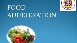 Food Adulteration Community Health Nursing II [upl. by Ahseila667]