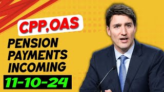 Pension Payments Incoming Canadian Seniors to Receive CPP amp OAS on October 11 [upl. by Ravel297]