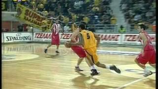 Sergio Kerusch  The DUNK Aris Thessaloniki vs Olympiacos Piraeus 7071  041211 [upl. by Kurtzig40]