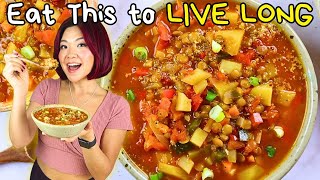 Eat This Soup to LIVE LONG amp STAY FULL its yummy too  Spicy Tomato amp Lentil Soup Recipe [upl. by Annabel]