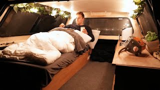 Solo Truck Cap Camping in Heavy Overnight Rain  White Noise  Camping by the River ASMR [upl. by Ellennahs]