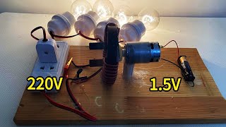 Generator that generates 220V300W from a 15V battery [upl. by Billmyre]