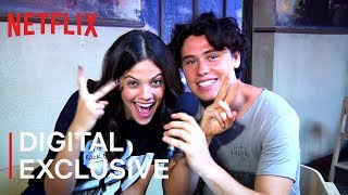 Ariel Mortman and Finn Roberts Interview  Greenhouse Academy  Netflix [upl. by Notfol639]