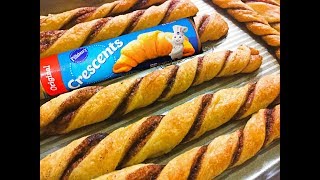 How to make Churros with Pillsbury Crescent Rolls [upl. by Eluj483]