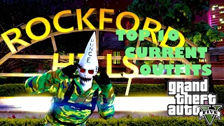 MY TOP 10 CURRENT OUTFITS  DUNCE CAP GTA 5 ONLINE [upl. by Jurdi264]